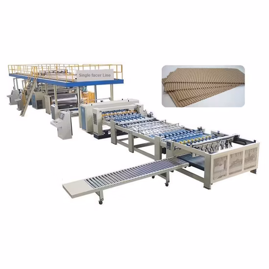 Single Facer Machine for Corrugated Cardboard