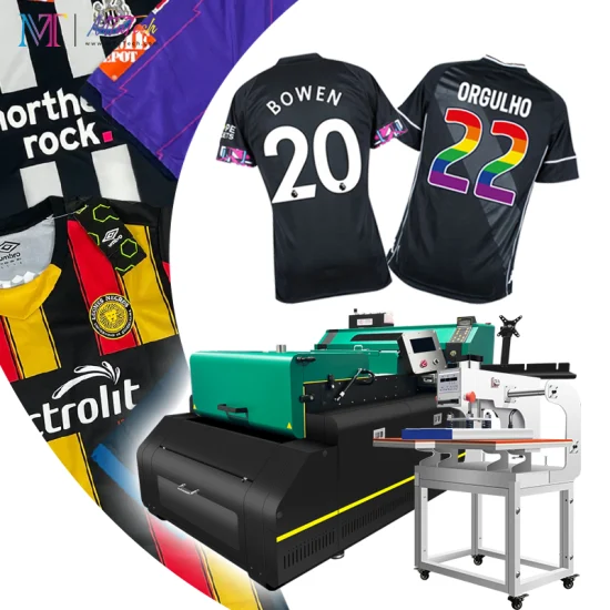 Fornecedor de 15 anos de experiência Mtutech Digital Textile T Shirt Printing Machine Dtf Heat Transfer Press Tshirt Printing Machine